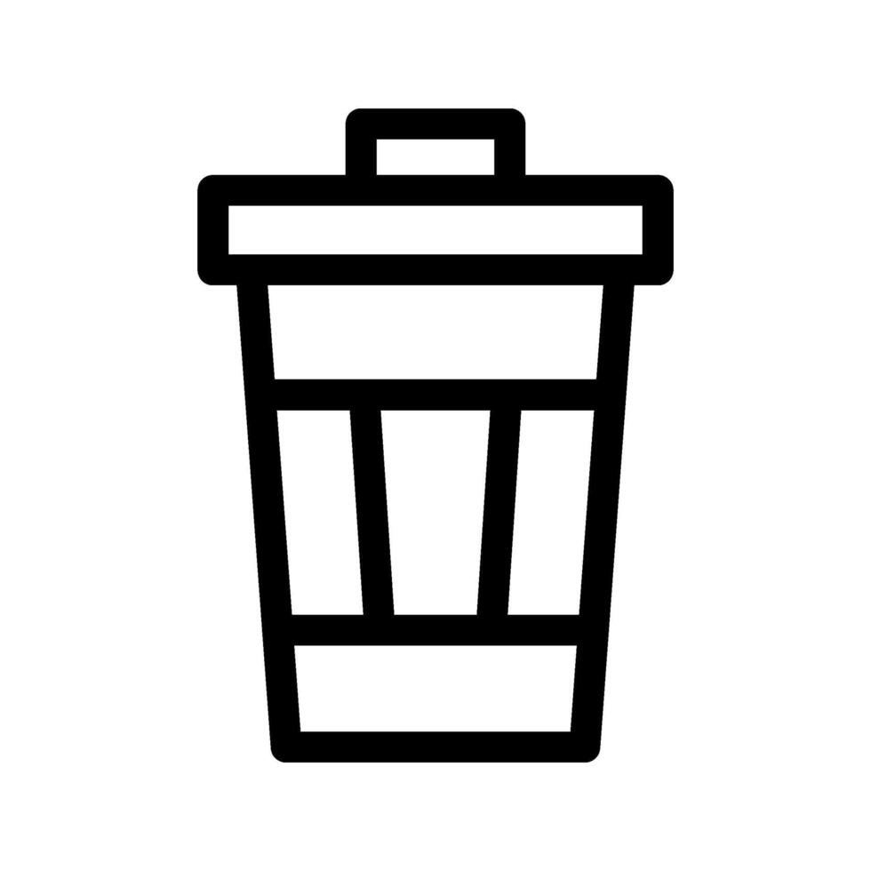 Recycle Bin Icon Symbol Design Illustration vector