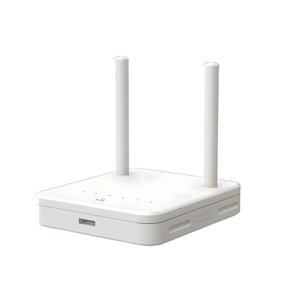 WiFi Router isolated on transparent background png