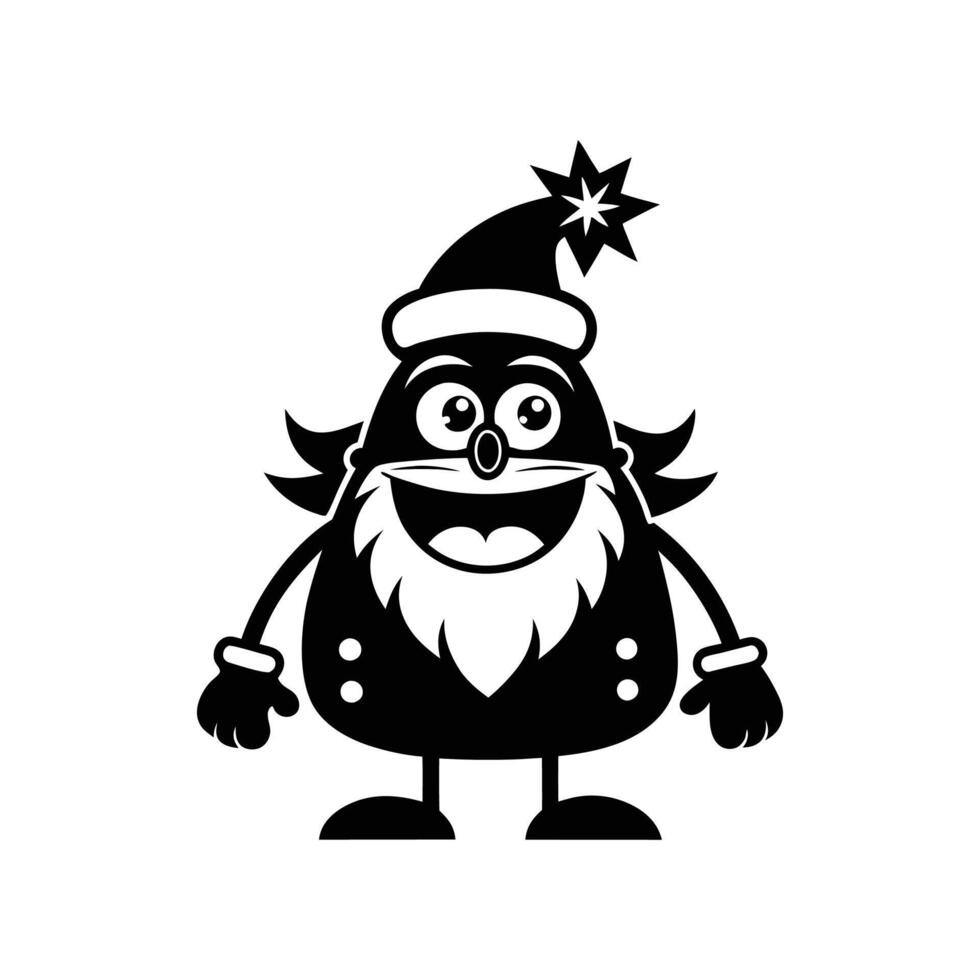 Resting Grinch Face vector