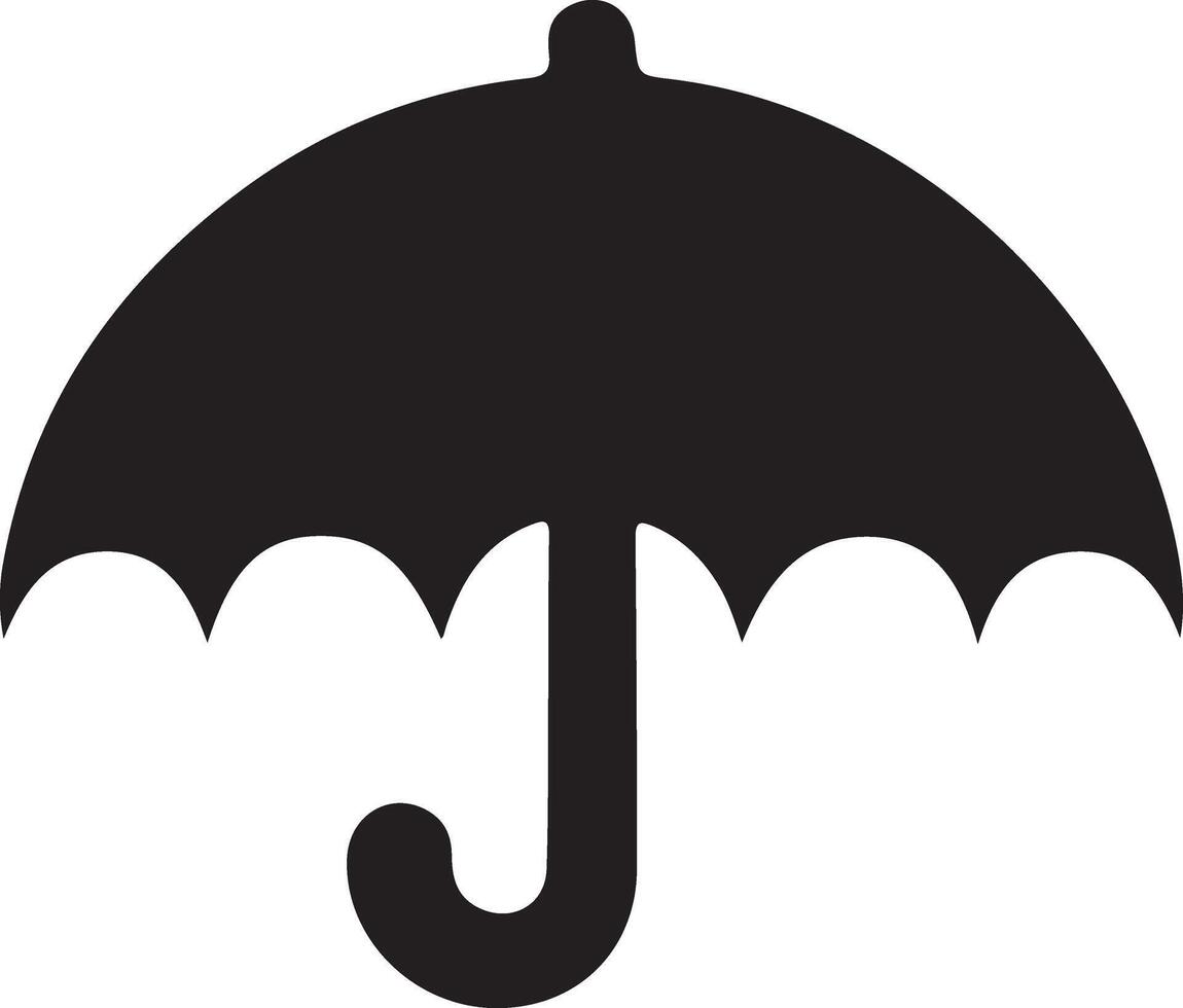 High Quality Umbrella Silhouette Image Download vector