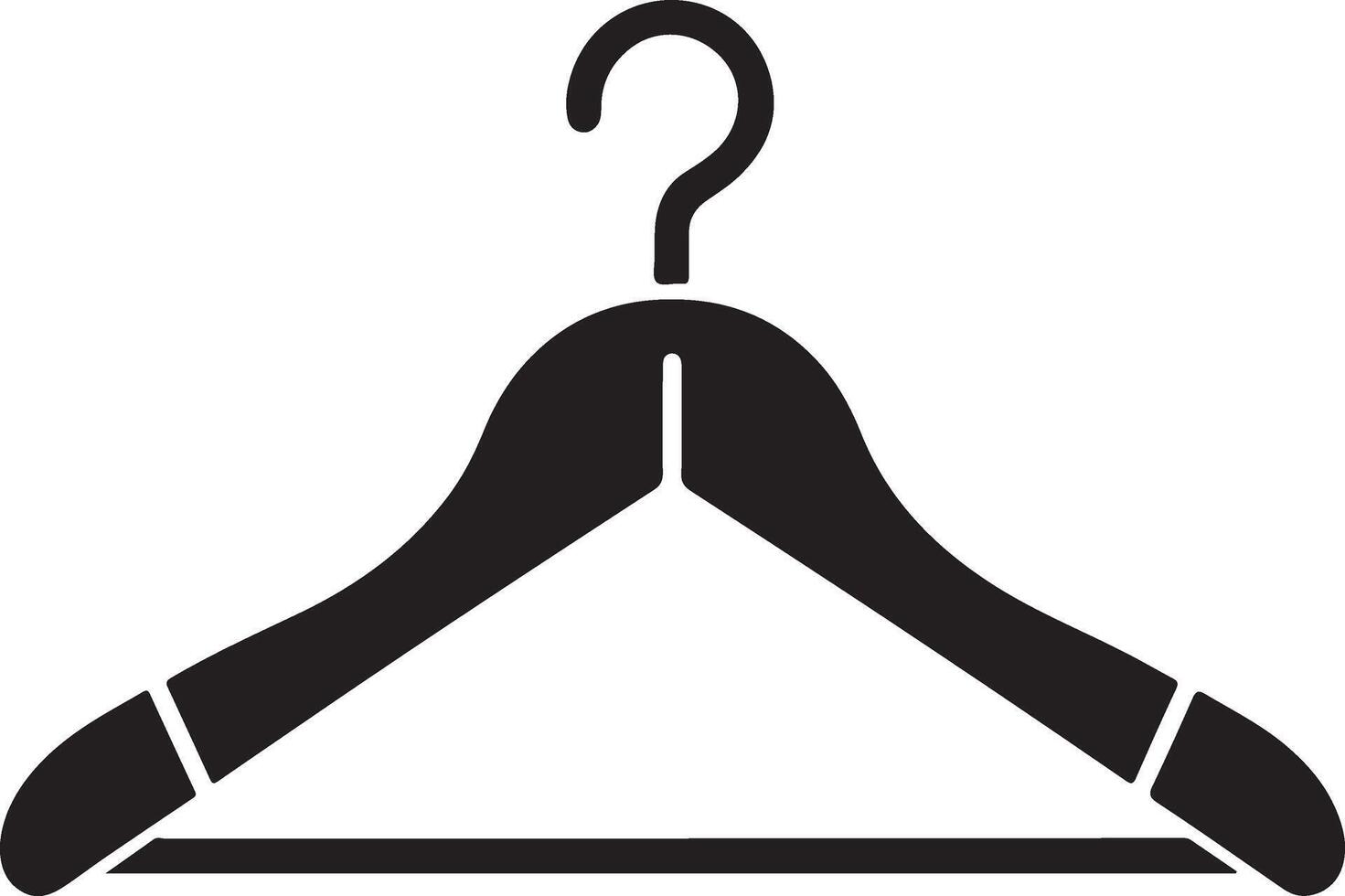Clothes Hanger icon. illustration vector