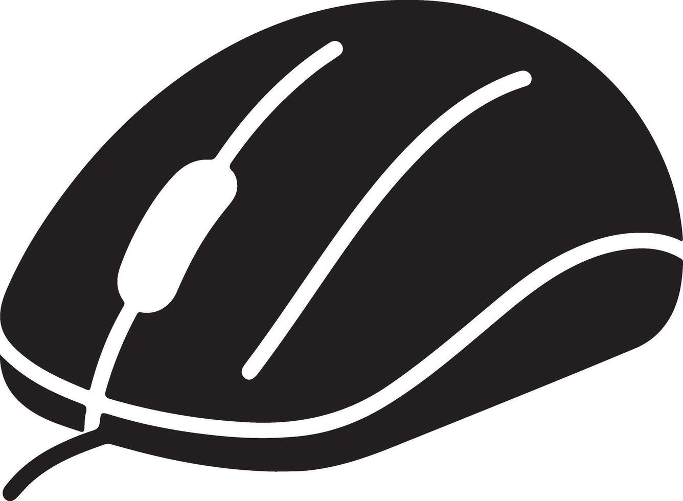 Computer Mouse Silhouette Stock Illustrations vector