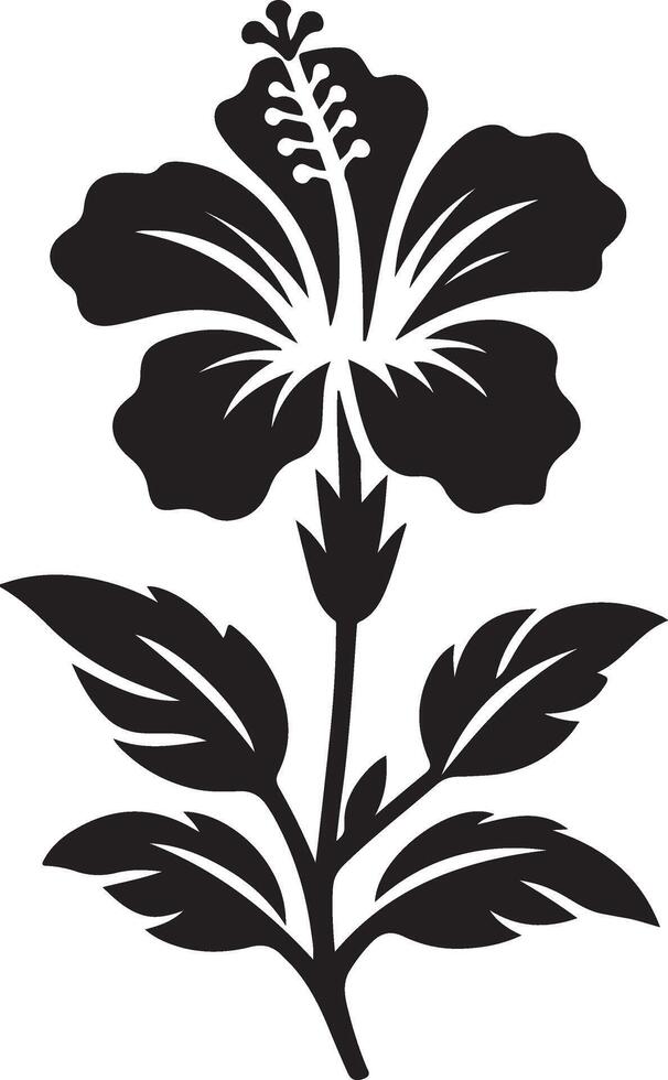 Free Hibiscus Art vector