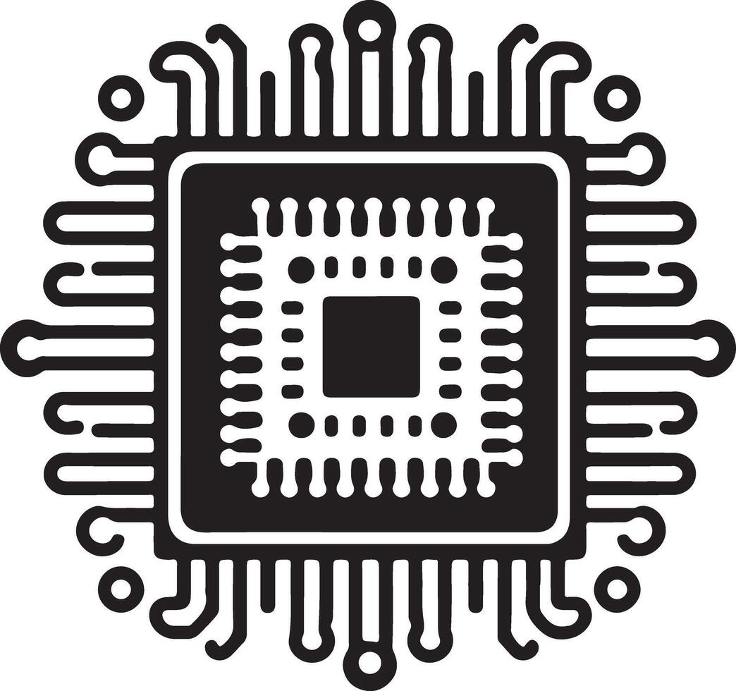 Microprocessor for artificial intelligence system vector