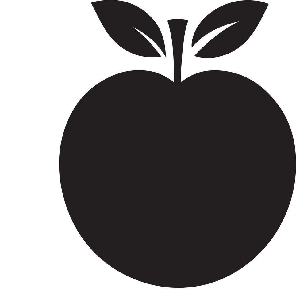 Apple Shape eps, Apple Silhouette svg, Fruit eps- digital download vector