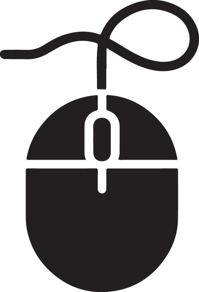 Computer mouse icon vector