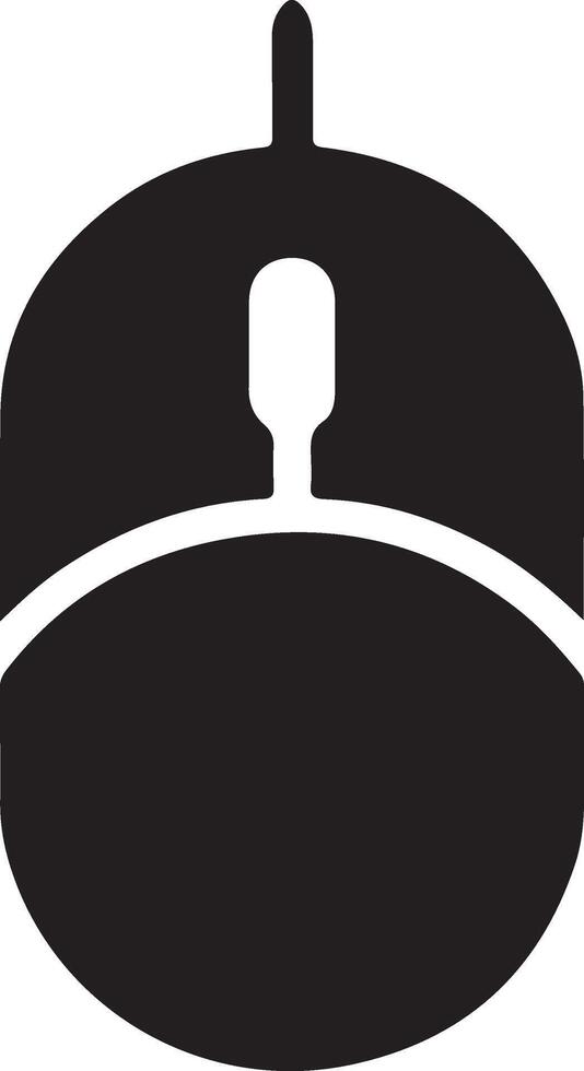 gaming computer mouse, isolated illustration vector