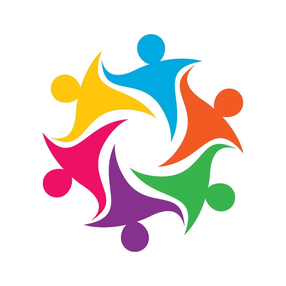 Community logo images illustration design vector