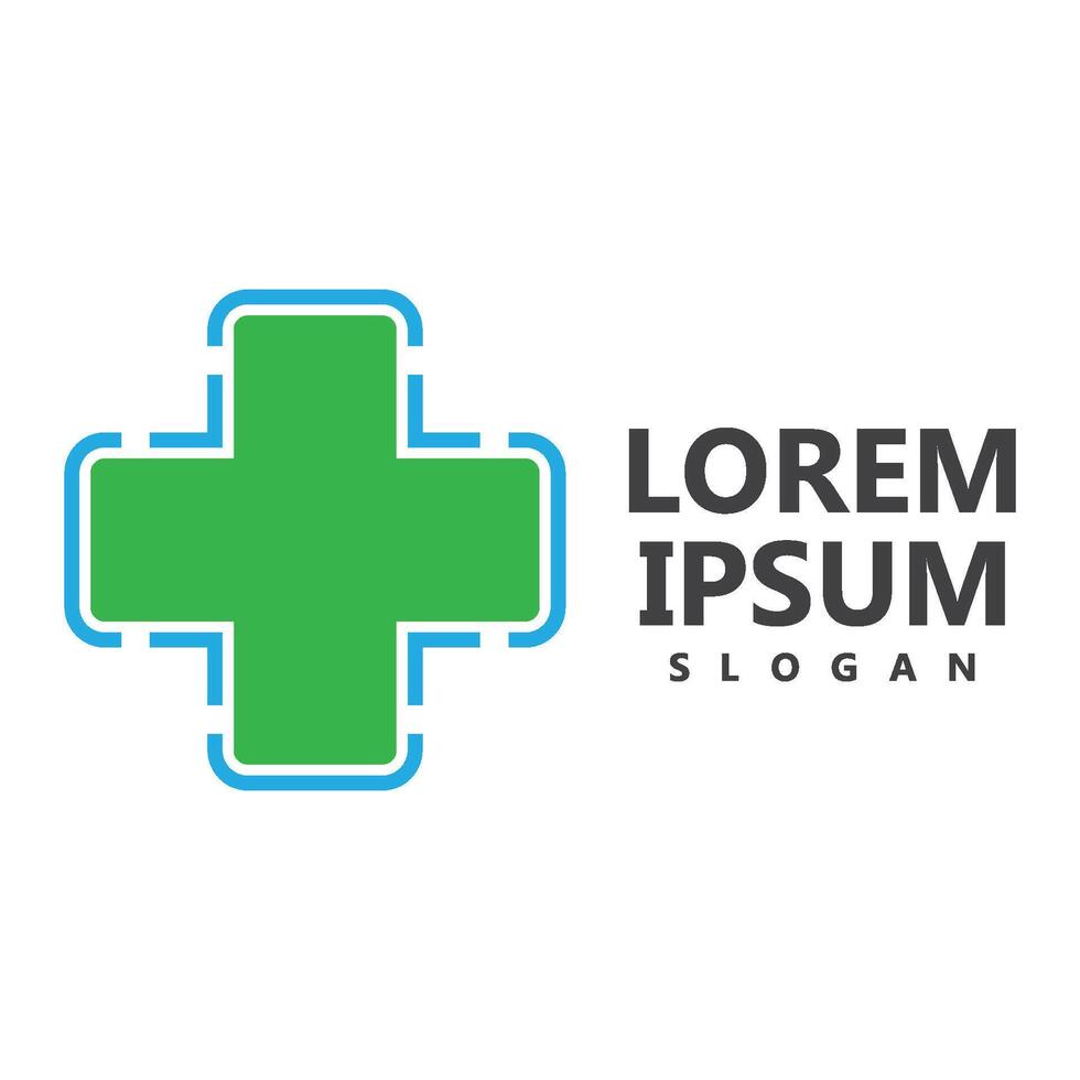 Medical care logo design vector