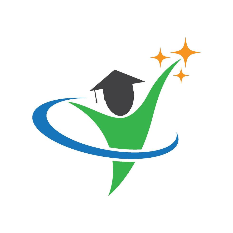Education logo design illustration vector