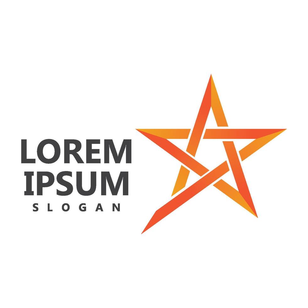 Star logo design illustration design vector