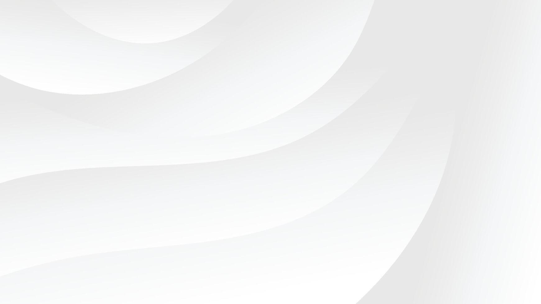 abstract white background with gradient color and artistic line decoration vector