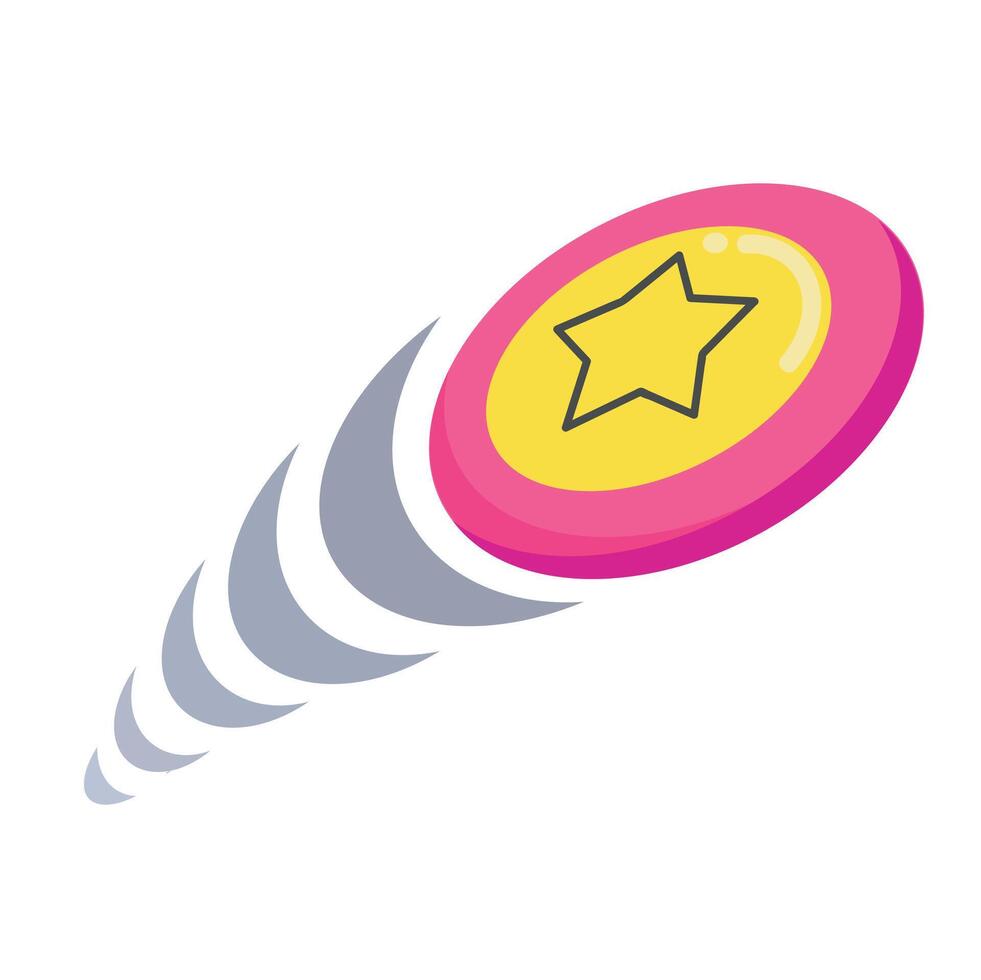 Frisbee icon clipart avatar logtotype isolated illustration vector