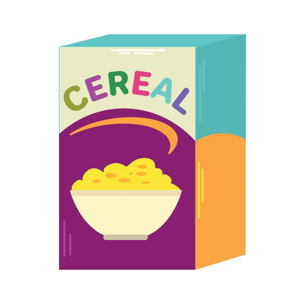 Cereal box icon clipart avatar logtotype isolated illustration vector