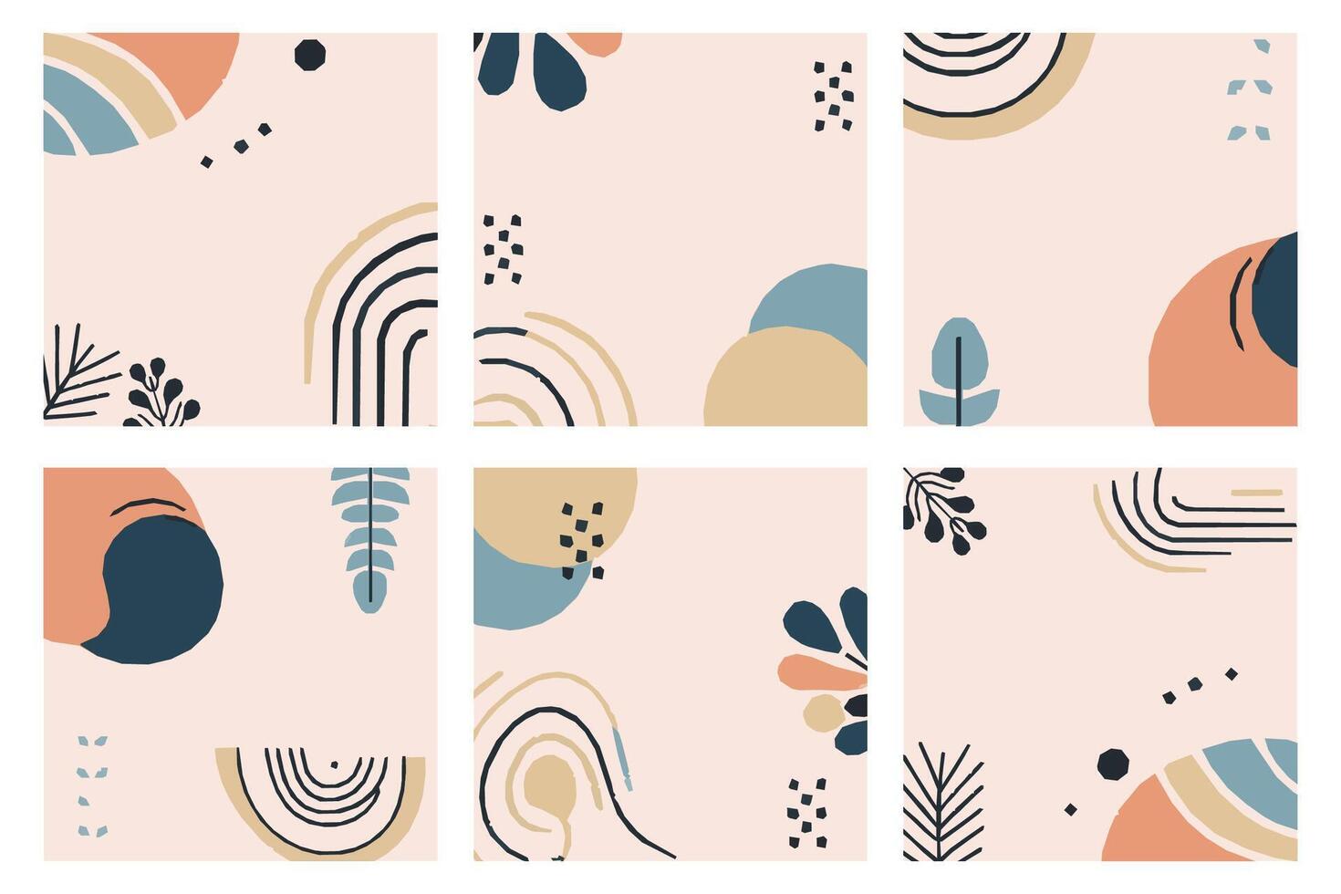 Enhance your brand's identity with our exquisite abstract botanical background, perfect for adding a touch of sophistication and nature-inspired beauty to your visuals. vector
