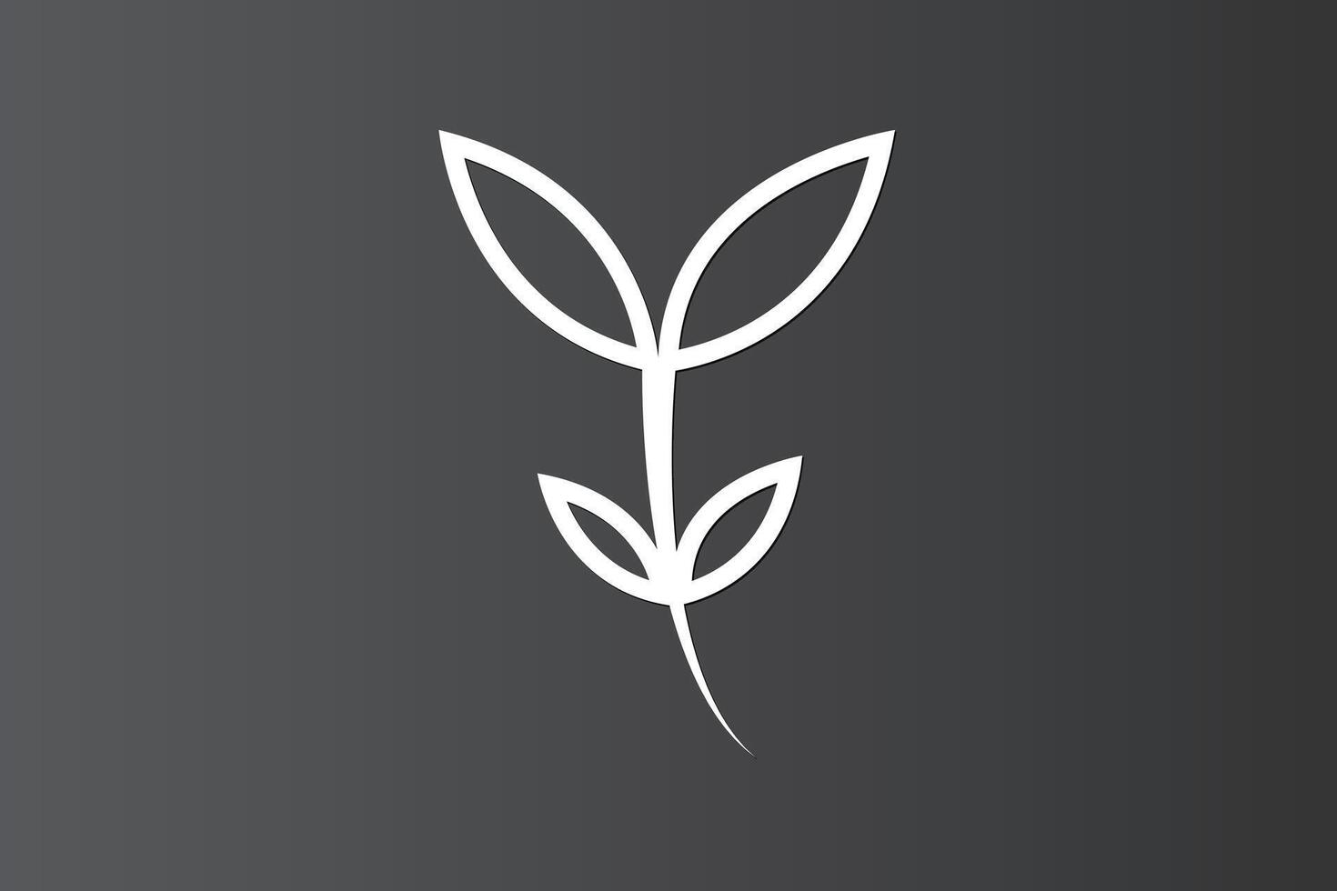 A simple small pant icon on dark background vector