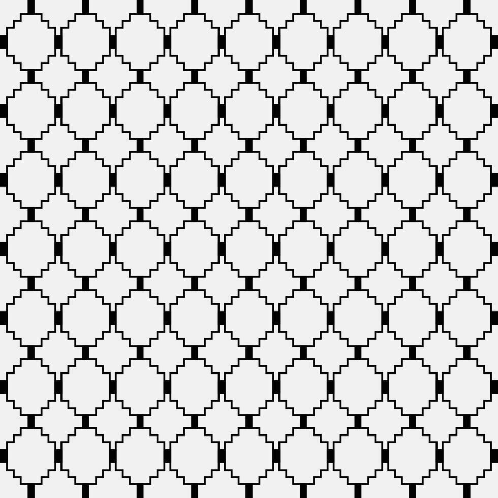 abstract geometric fish net pattern vector