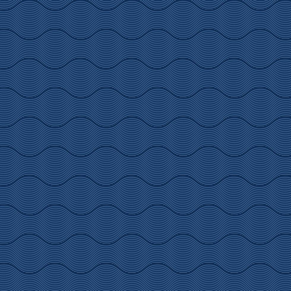 Abstract wave pattern design background vector