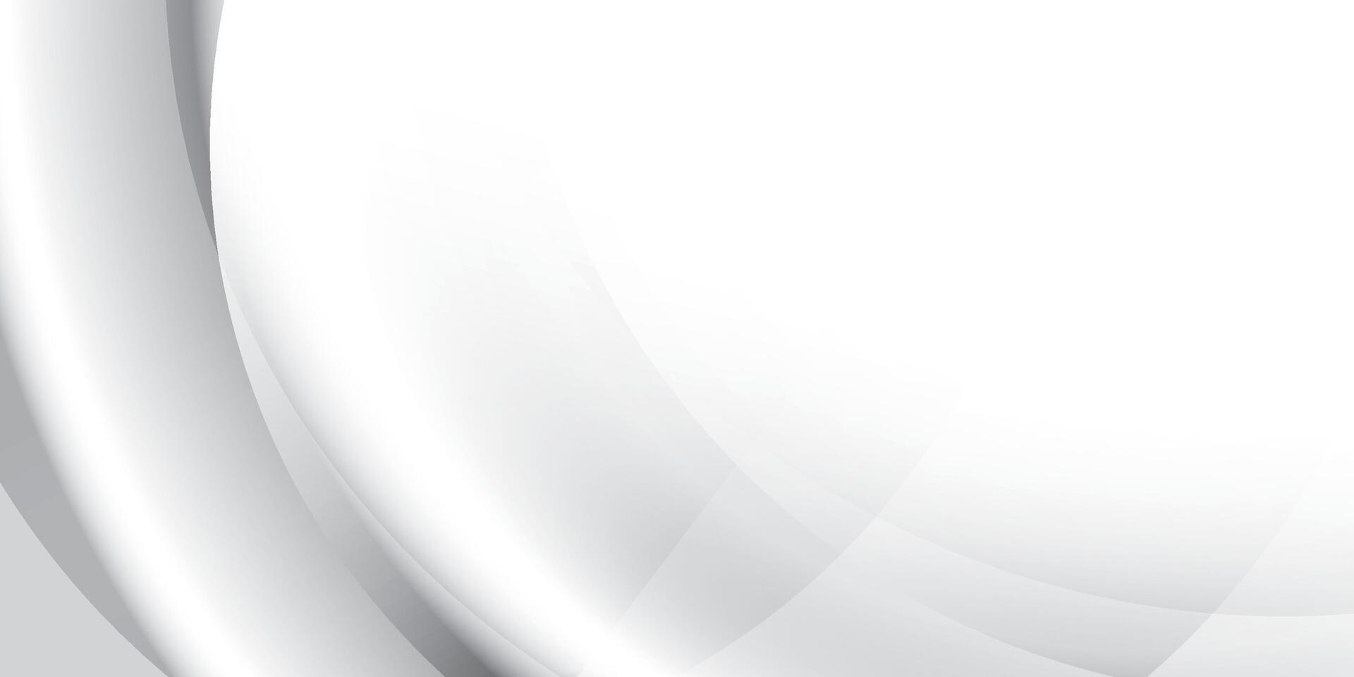 Abstract white and gray color, modern design stripes background with geometric round shape. illustration. vector