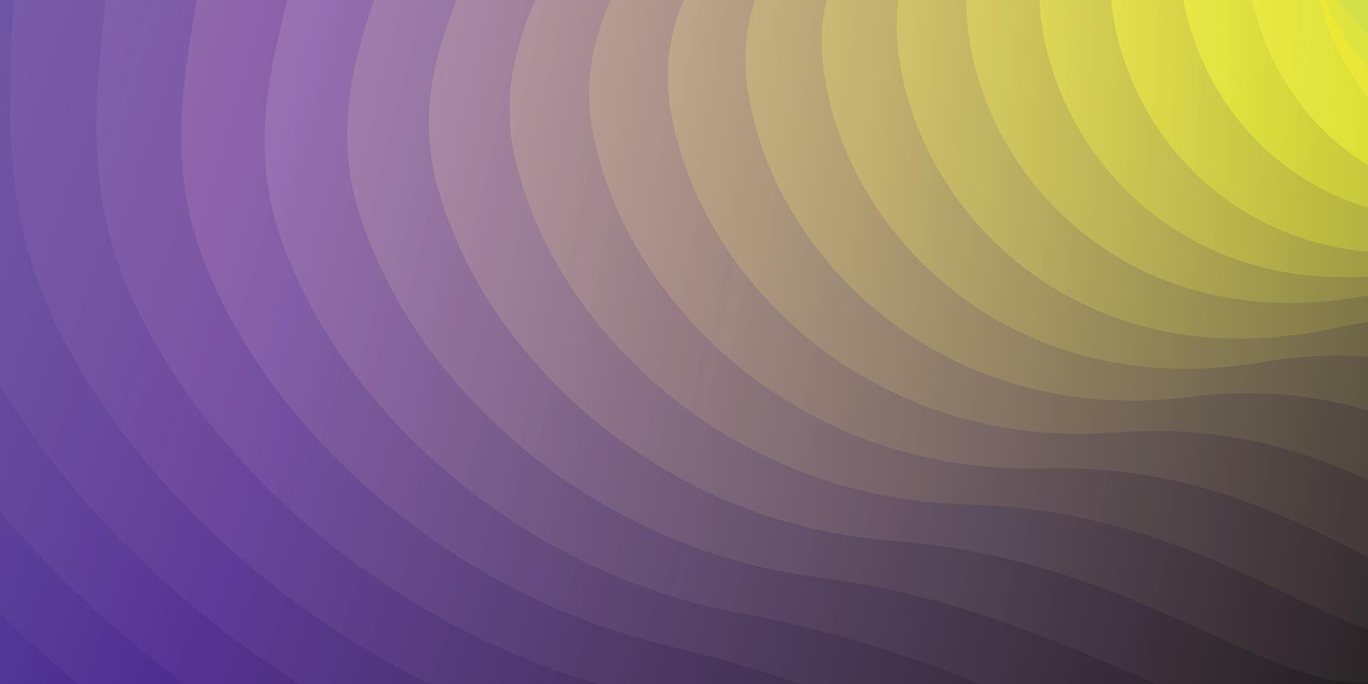 Wavy Paper Cut abstract background with green yellow and gray gradations vector
