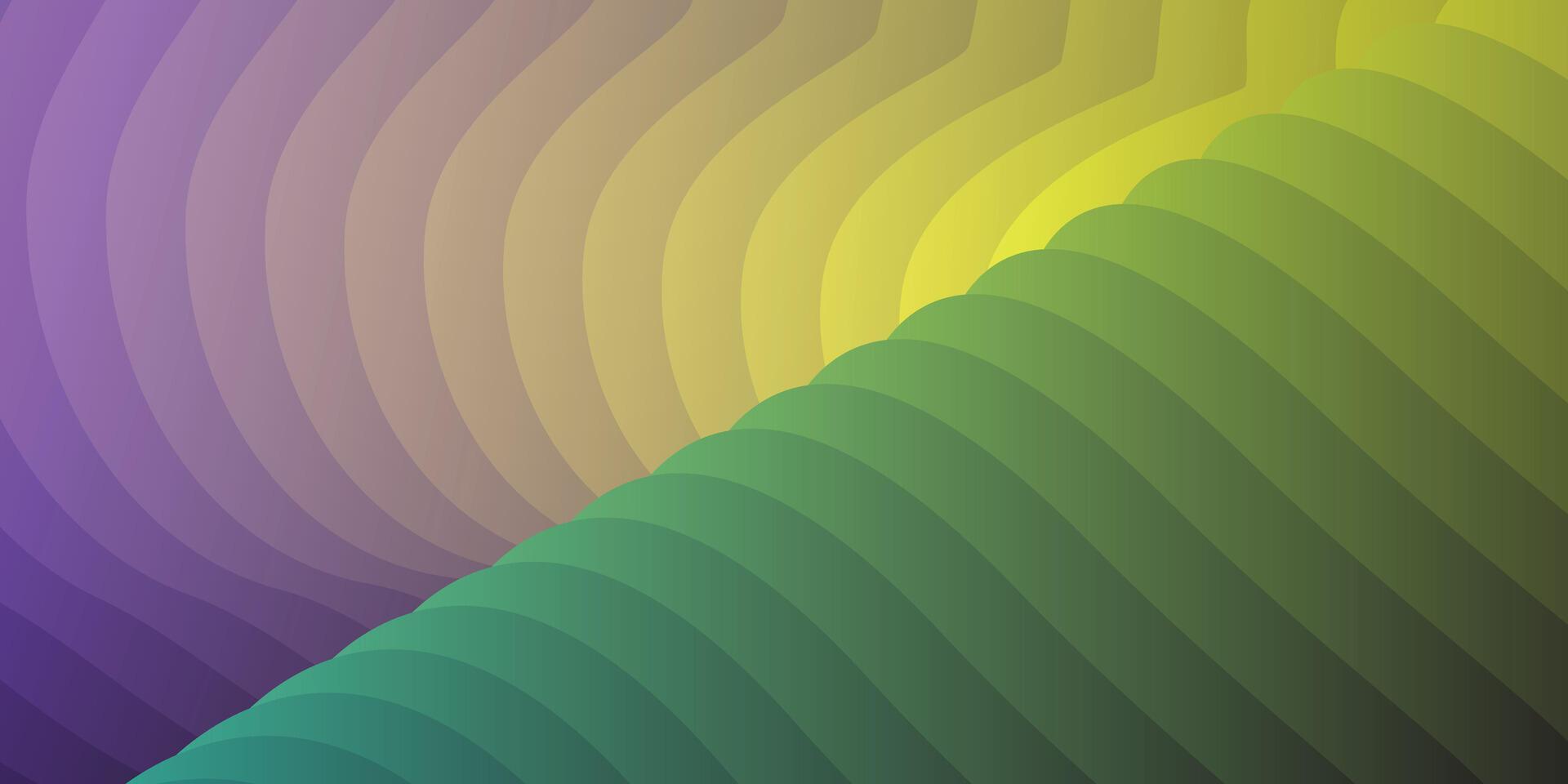 Paper Cut abstract background with different color gradations vector