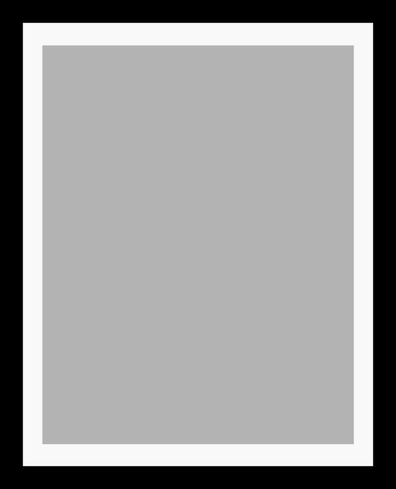 Isolated Wall Photo Frame vector