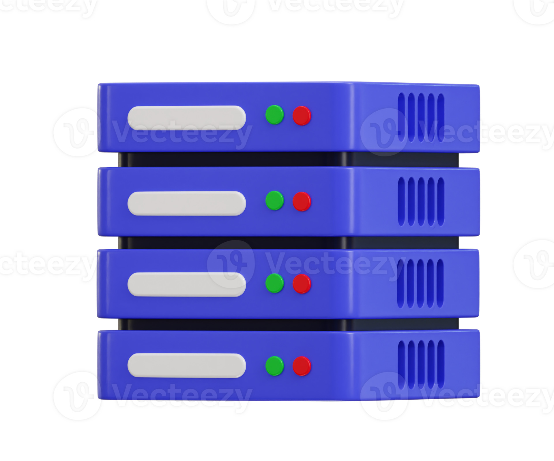 Data center, server 3D icon, Server, Data,  Hosting, cloud storage