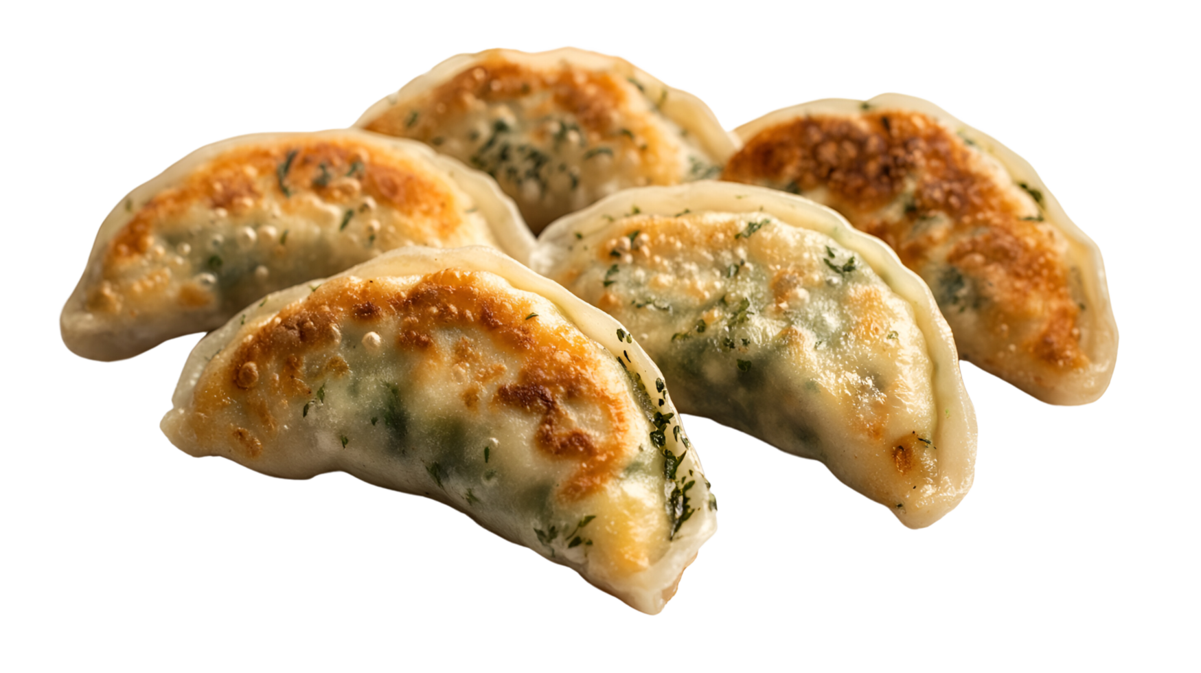 Pot Stickers No Background Applicable to any Context Perfect for Print on Demand png