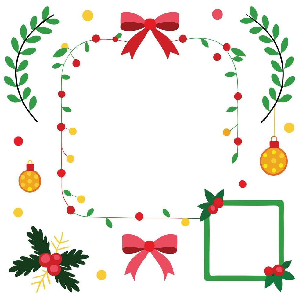 Festive borders design. vector