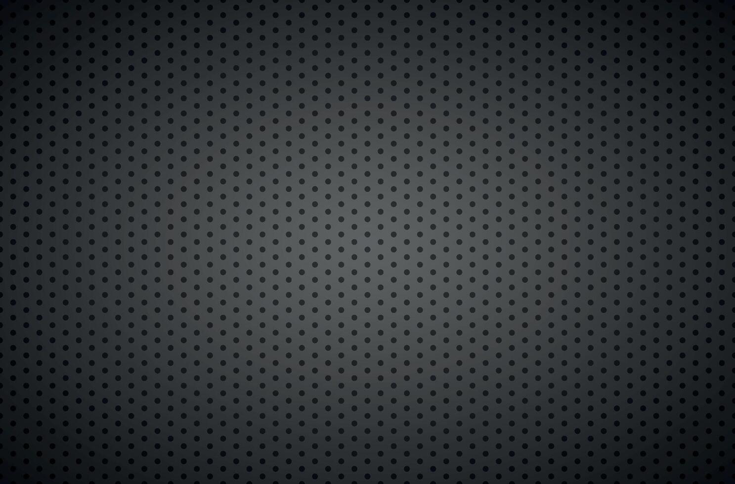 Structured dark metallic perforated background, technology illustration vector