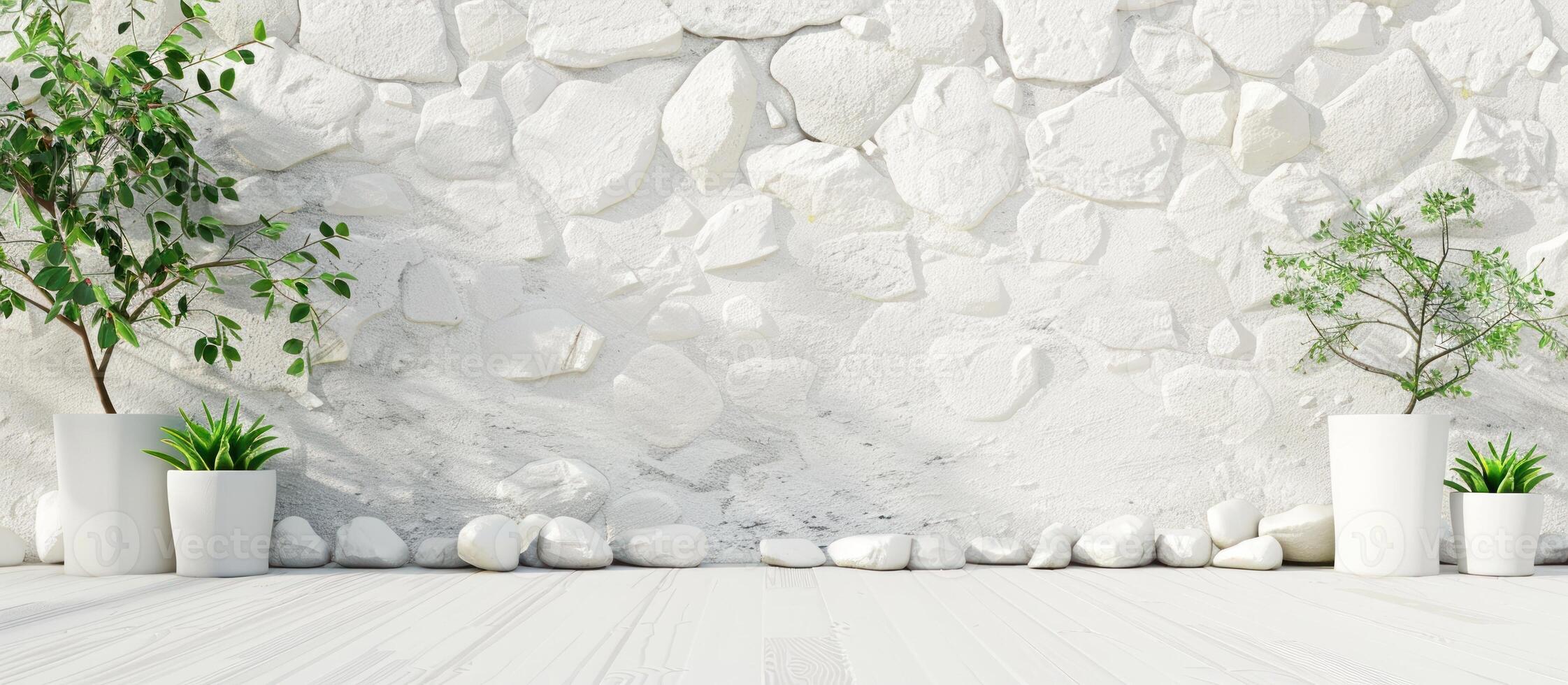 Medieval natural stone wall textured background. photo