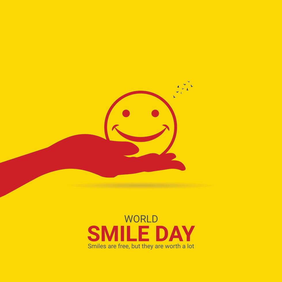 World Smile Day vector
