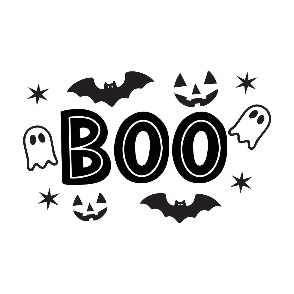 Halloween typography t shirt design vector