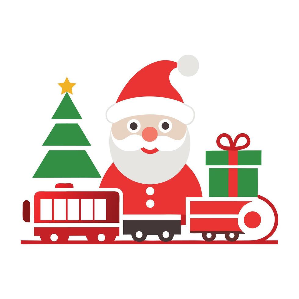 Art Design Logo of Christmas Illustration vector