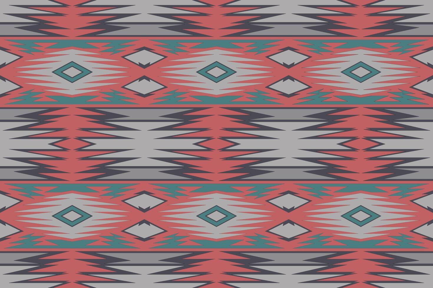 Seamless geometric Navajo pattern for fabric, wallpaper, carpet. vector