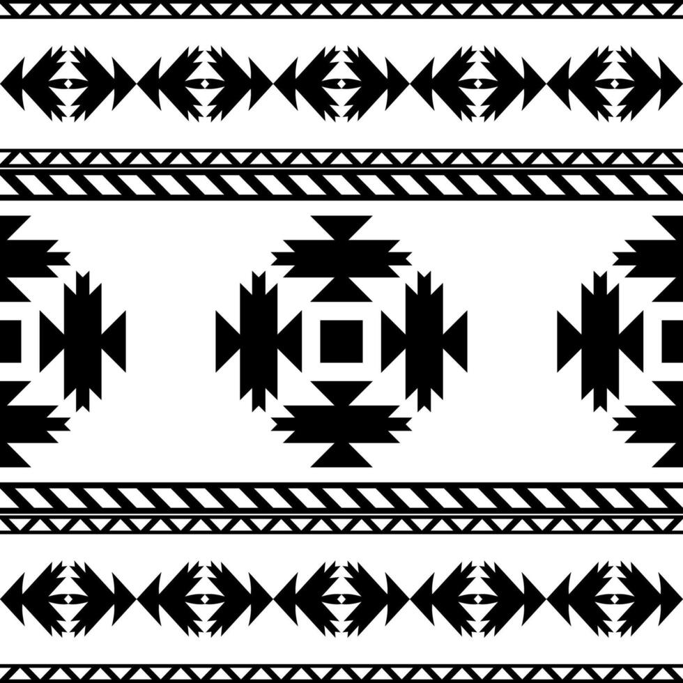 seamless ethnic pattern design.ethnic oriental ikat pattern traditional Design.ethnic oriental pattern traditional Design for background,carpet,clothing,wrapping,fabric,embroider vector