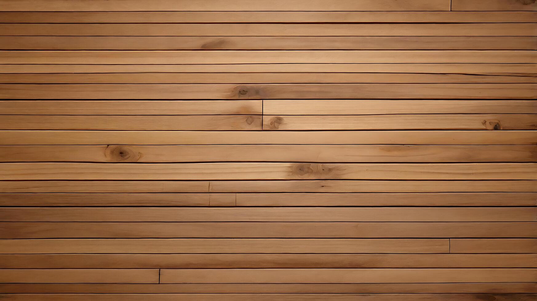 Wood texture background. Top view of vintage wooden table with cracks. Light brown surface of old knotted wood with natural color photo