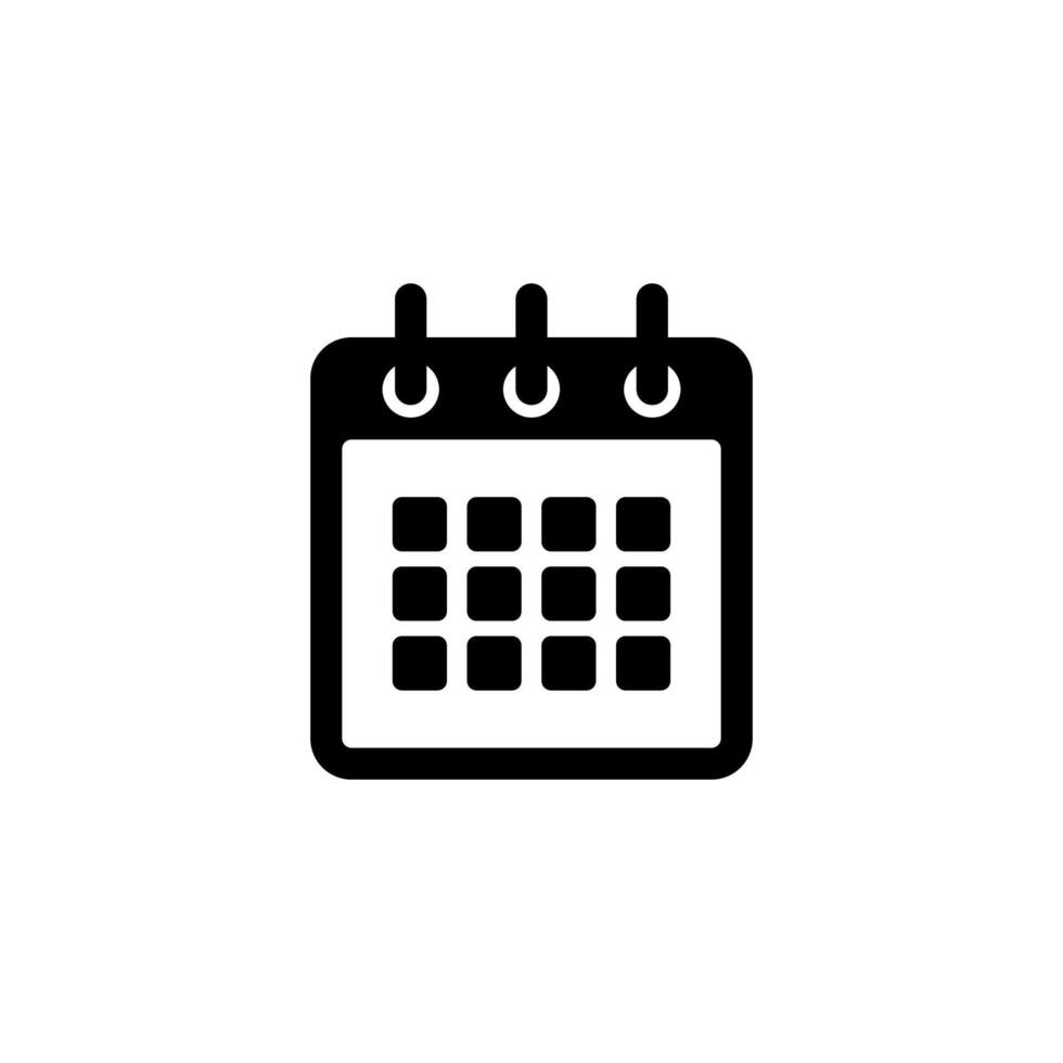 Calendar icon. Date icon. vector