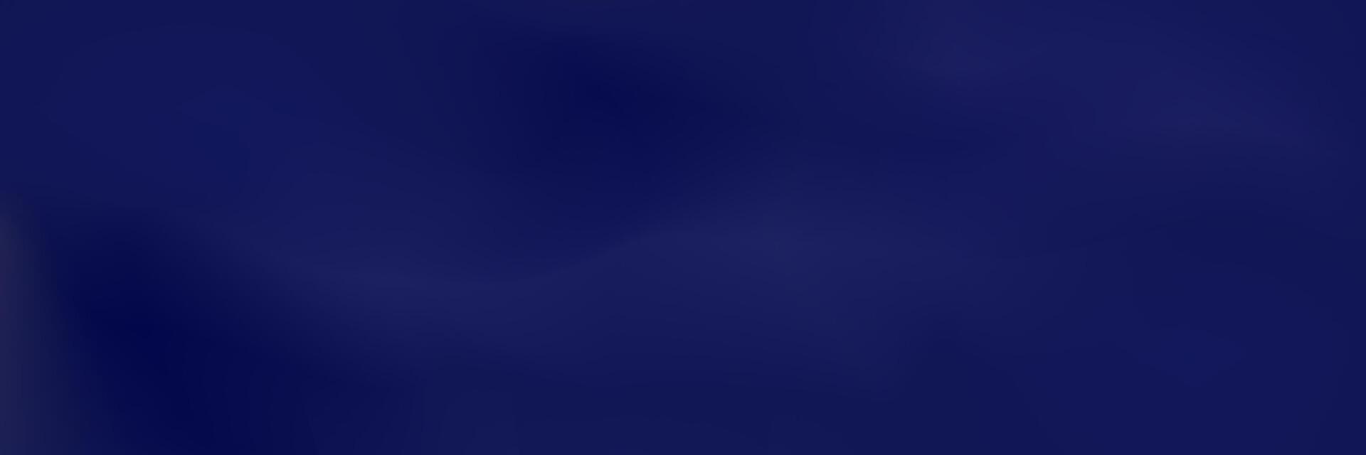 Smooth dark blue gradient background with minimal texture. Modern technology retro vibe gradient backdrop for wide web header, web banner design. EPS vector