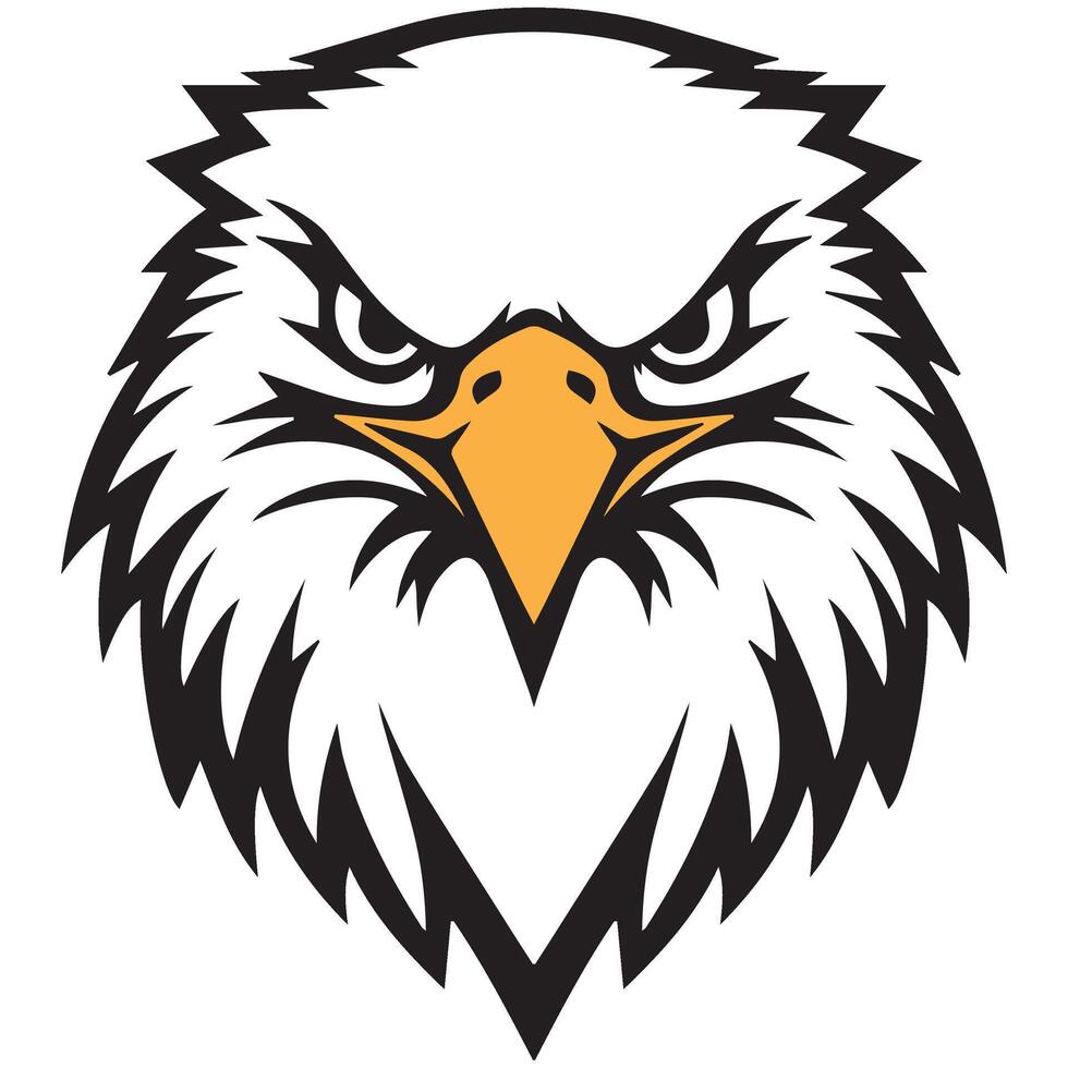Icon Eagle Head Logo Mascot vector