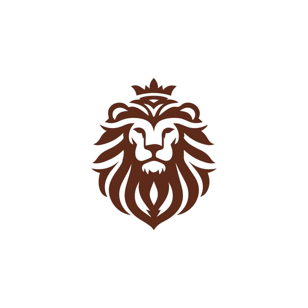 Royal lion logo vector
