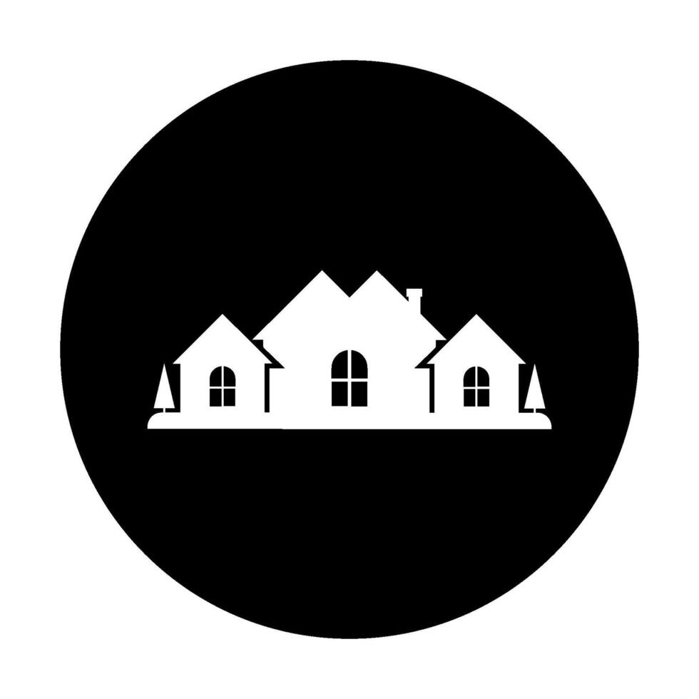 house icon vectors illustration symbol design