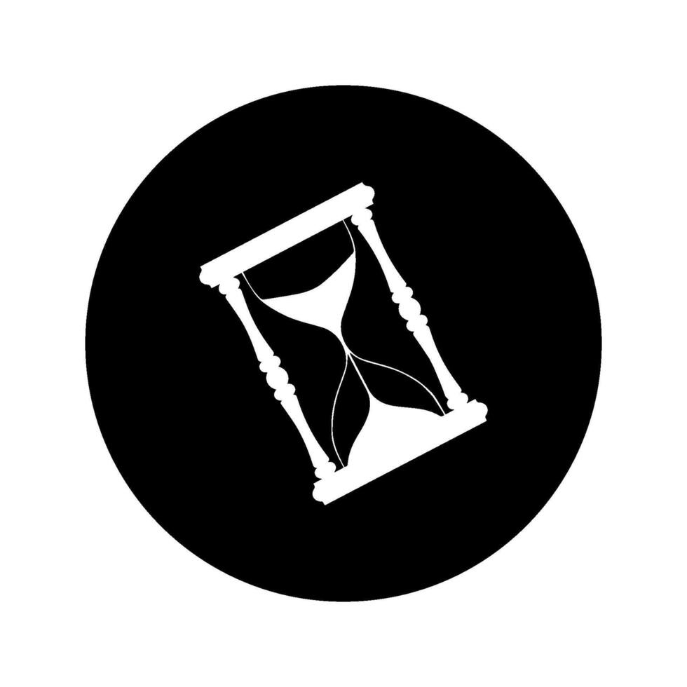 hourglass icon simple design vectors illustration