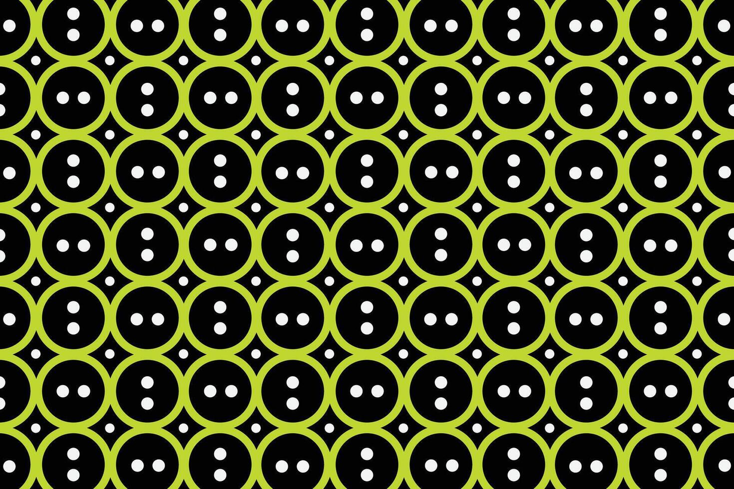 Circle lines and dots shapes seamless repeat pattern vector