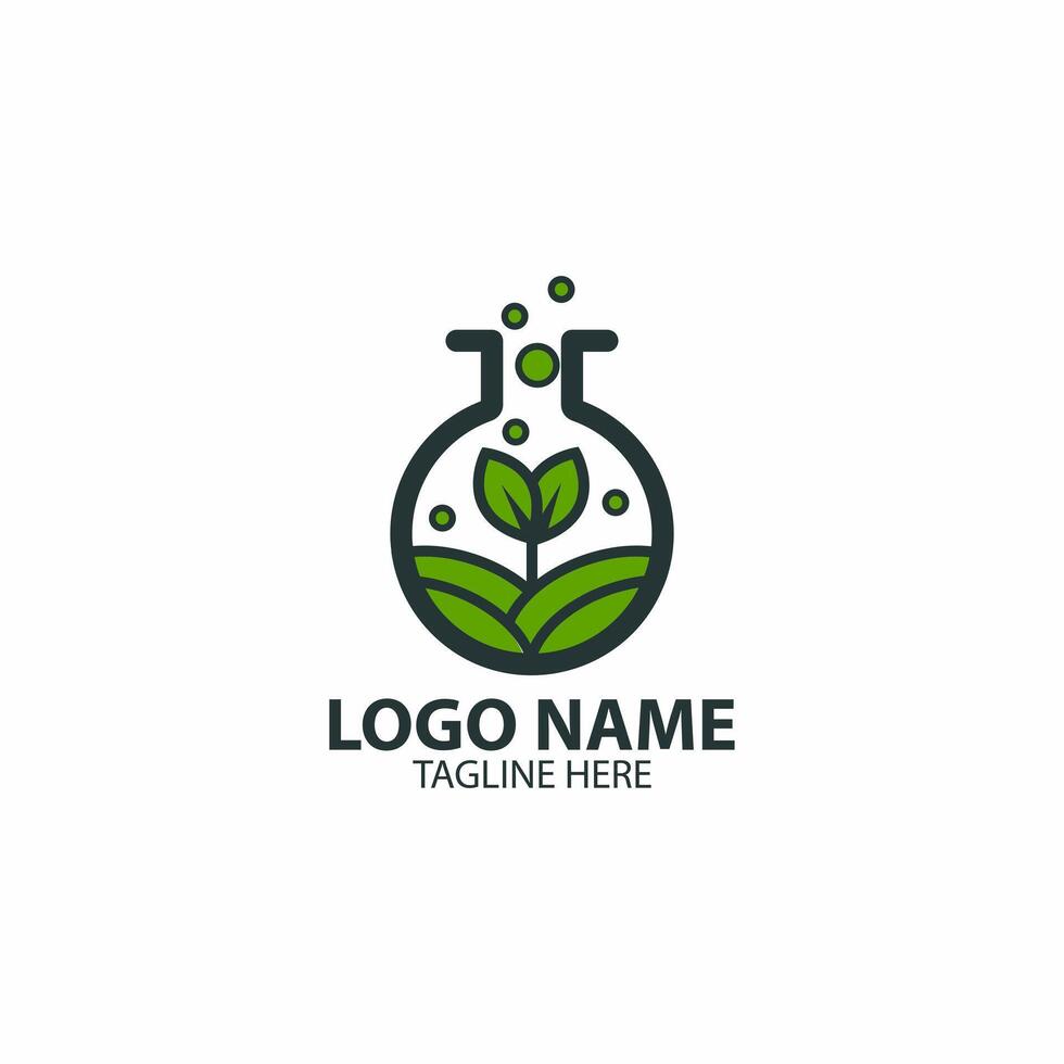 eco lab logo design vector