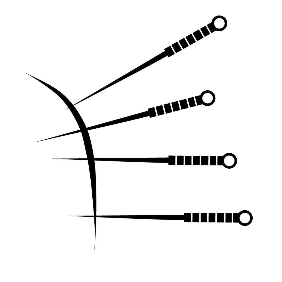 Acupuncture icon. Spa sign. Acupuncture needles symbol. flat style. ear acupuncture. facial slimming wellness knee acupuncture vector
