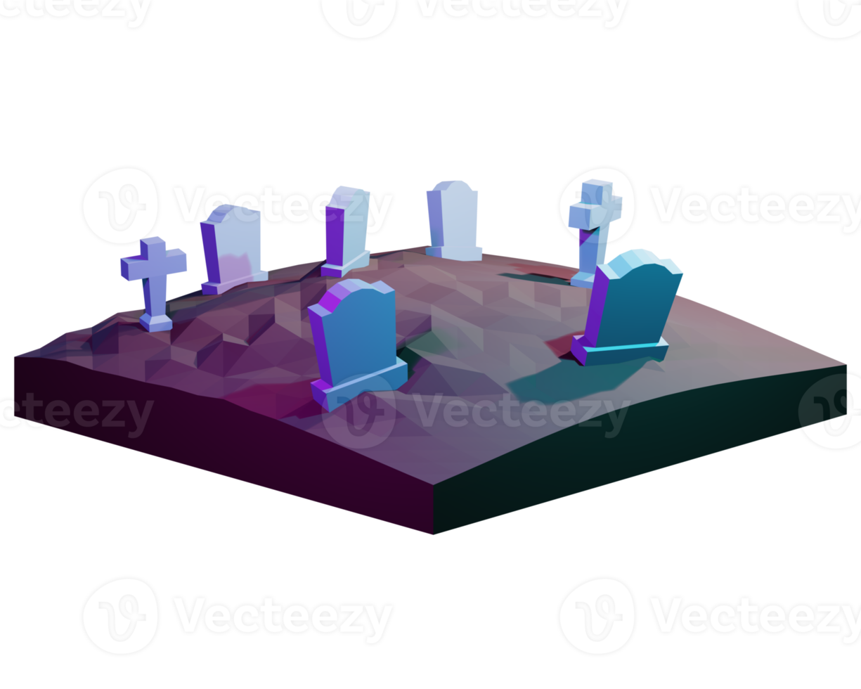 3D design of grave png