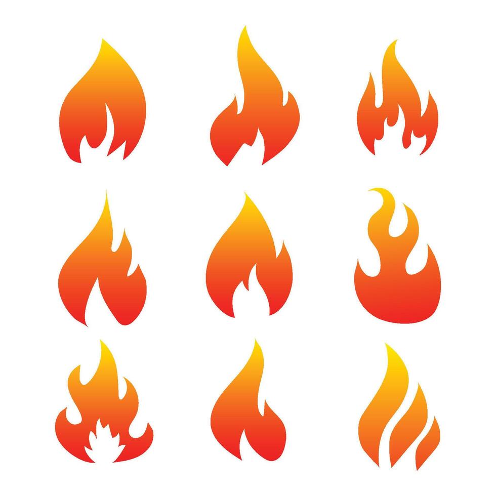 From Ancient Fires to Modern Innovations vector