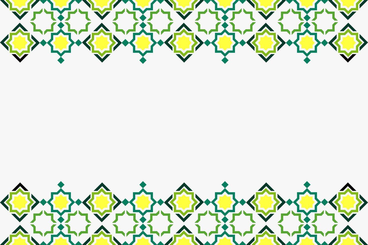 Elegant Islamic geometric pattern with a clean and modern design. Perfect for Ramadan, Eid, or other Islamic celebrations vector