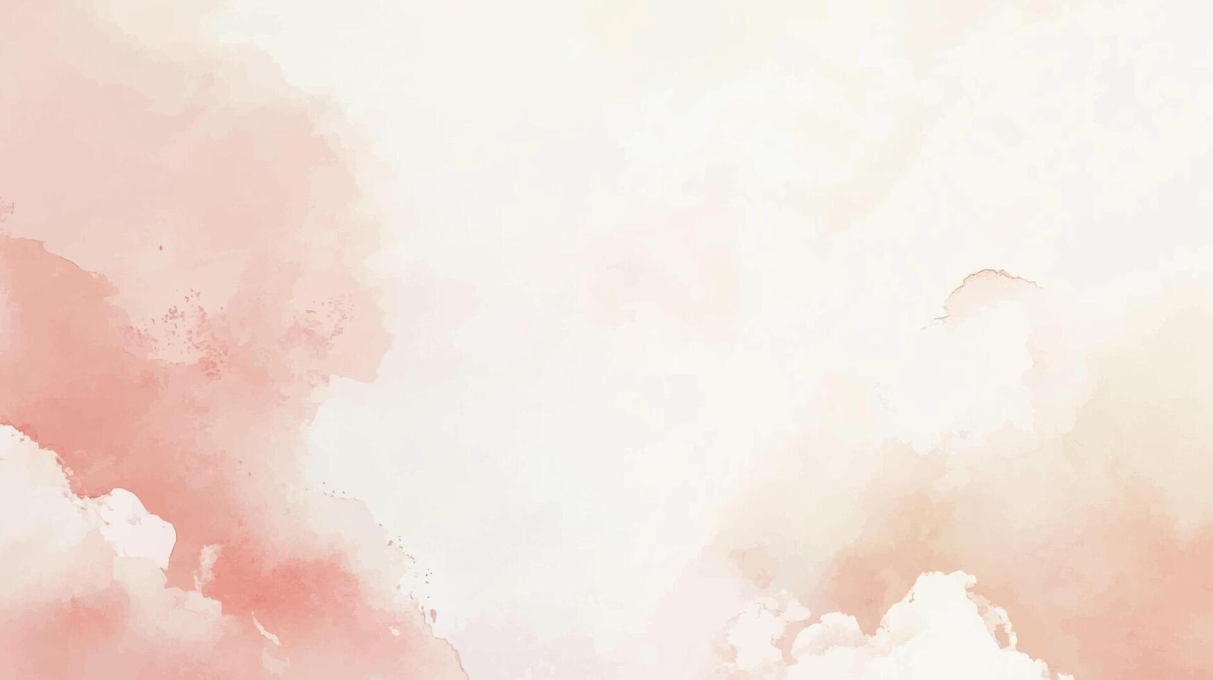 Abstract watercolor unique brown background. Hand drawn texture. Brush stroked painting pastel color watercolour vector